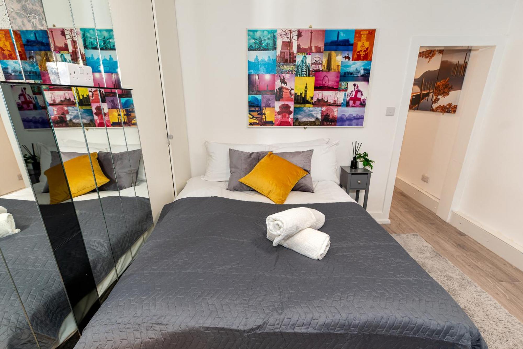 לונדון Chic Studio Apartment, Bus 18 To Euston In 30 Min. מראה חיצוני תמונה